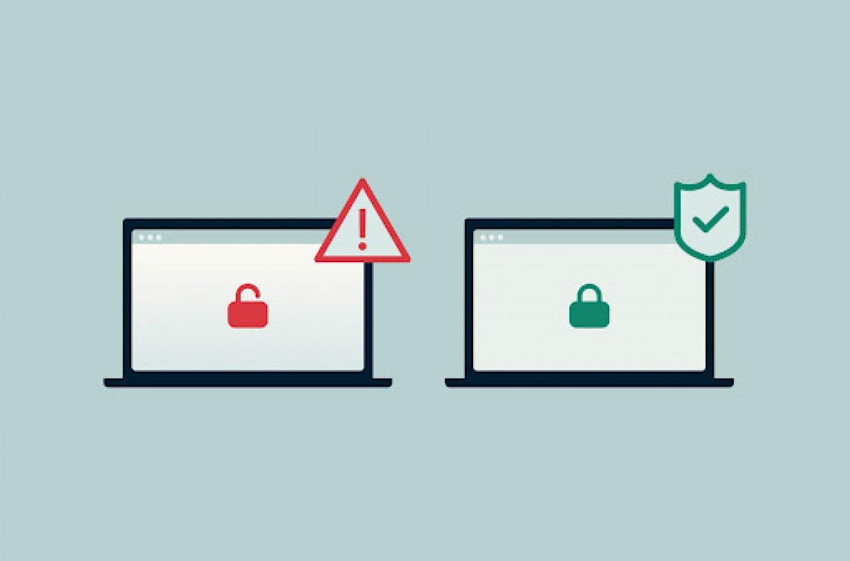 The padlock icon indicates you’re using an HTTPS site