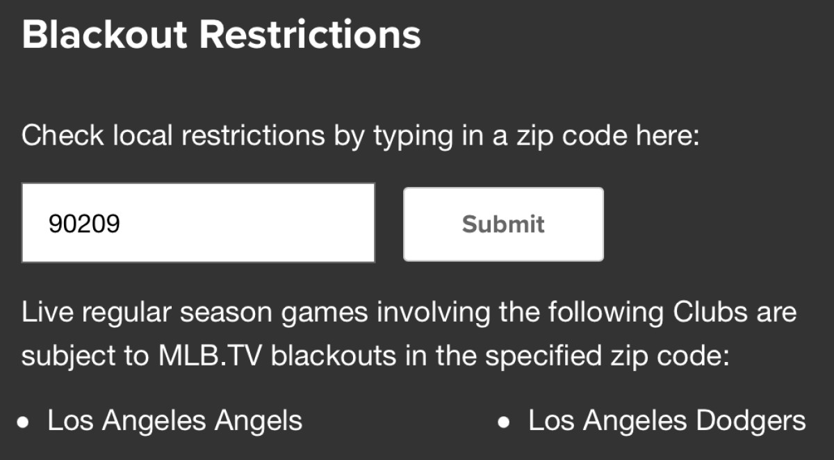 Chi tiết với hơn 68 MLB blackout by zip code hay nhất  trieuson5