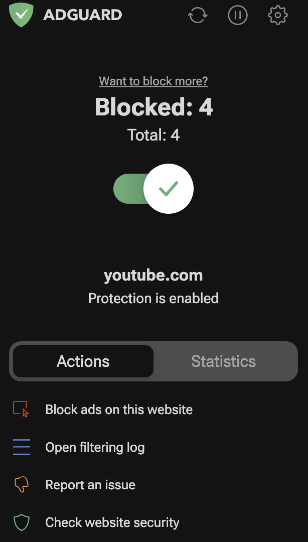 adguard blocking youtube