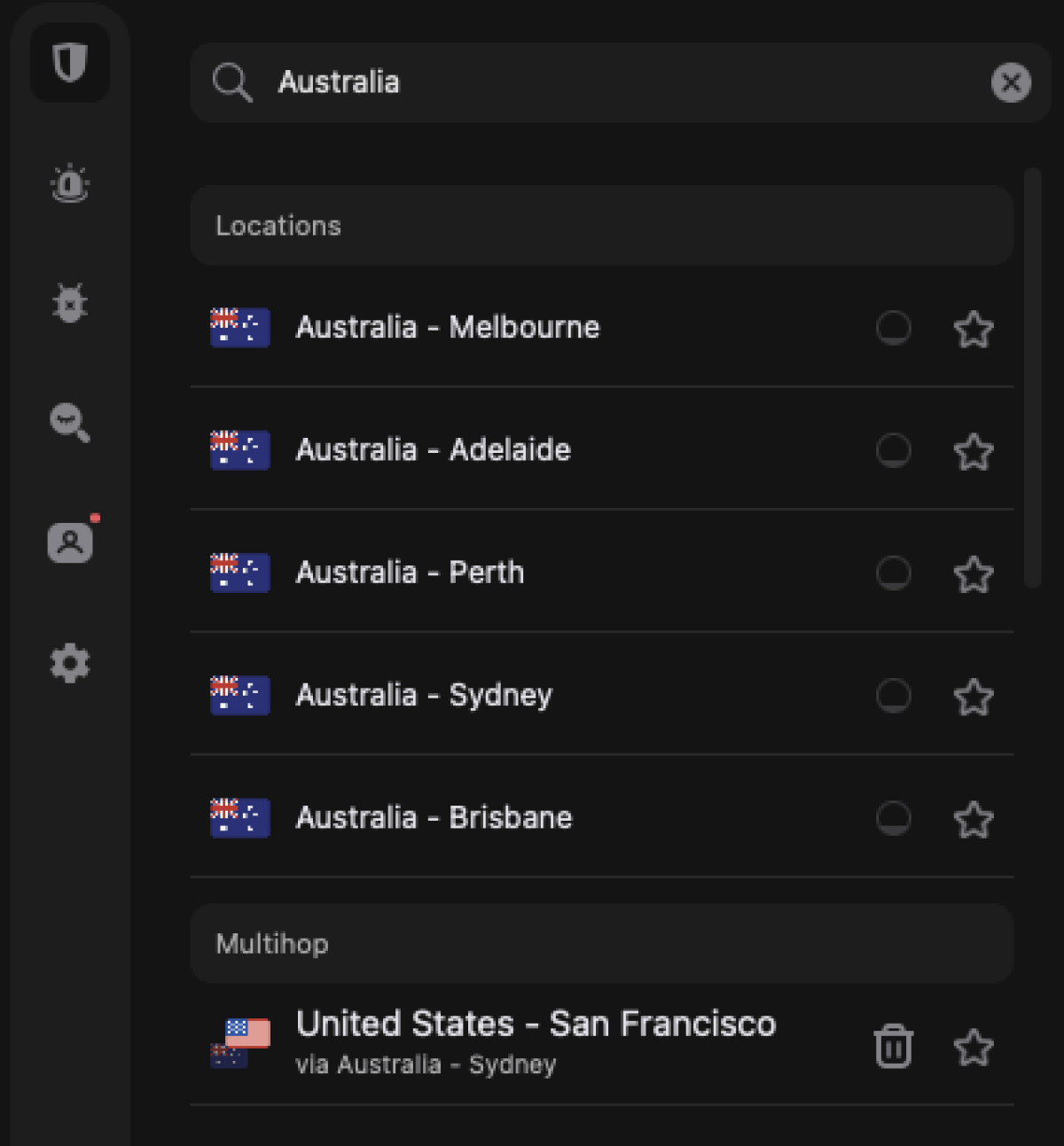 Surfshark's australian servers for sportsbet