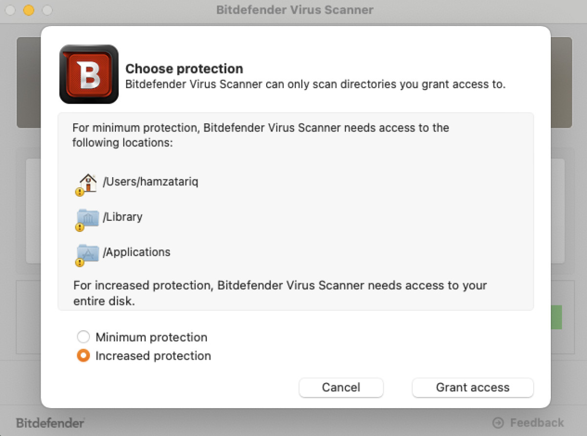Bitdefender free on Mac