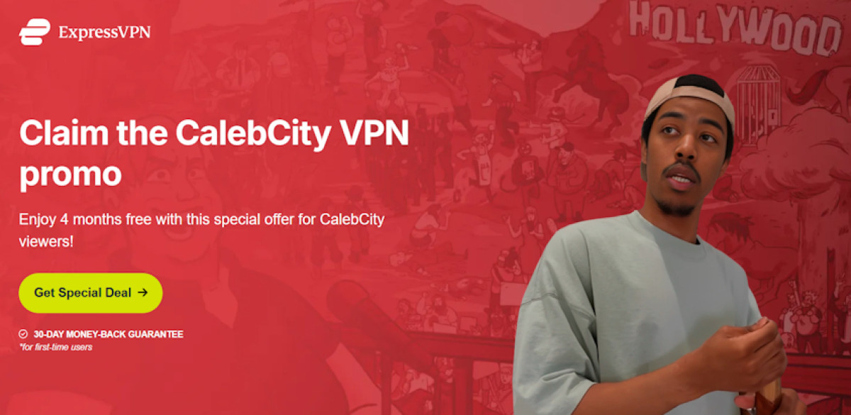 CalebCity ExpressVPN page