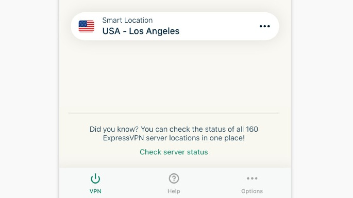 Connected VPN to USA