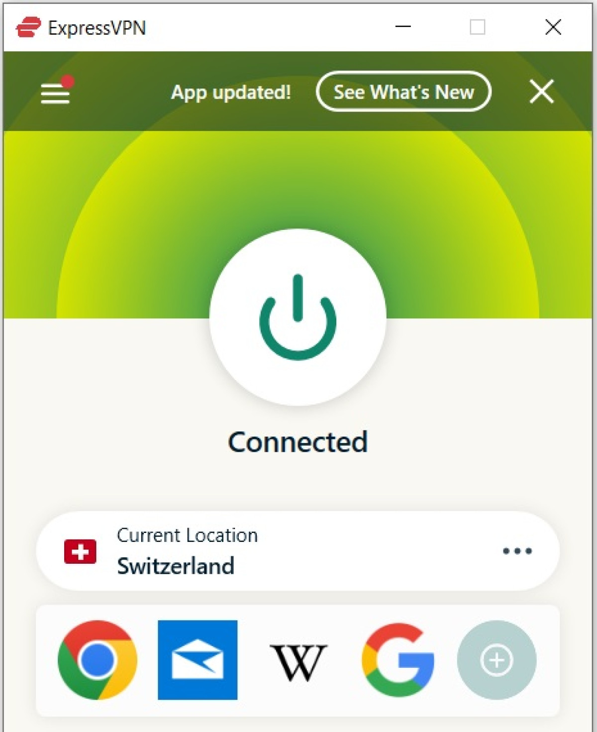 Connect to a server on ExpressVPN