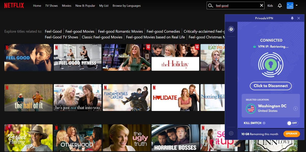 streaming netflix with free vpn