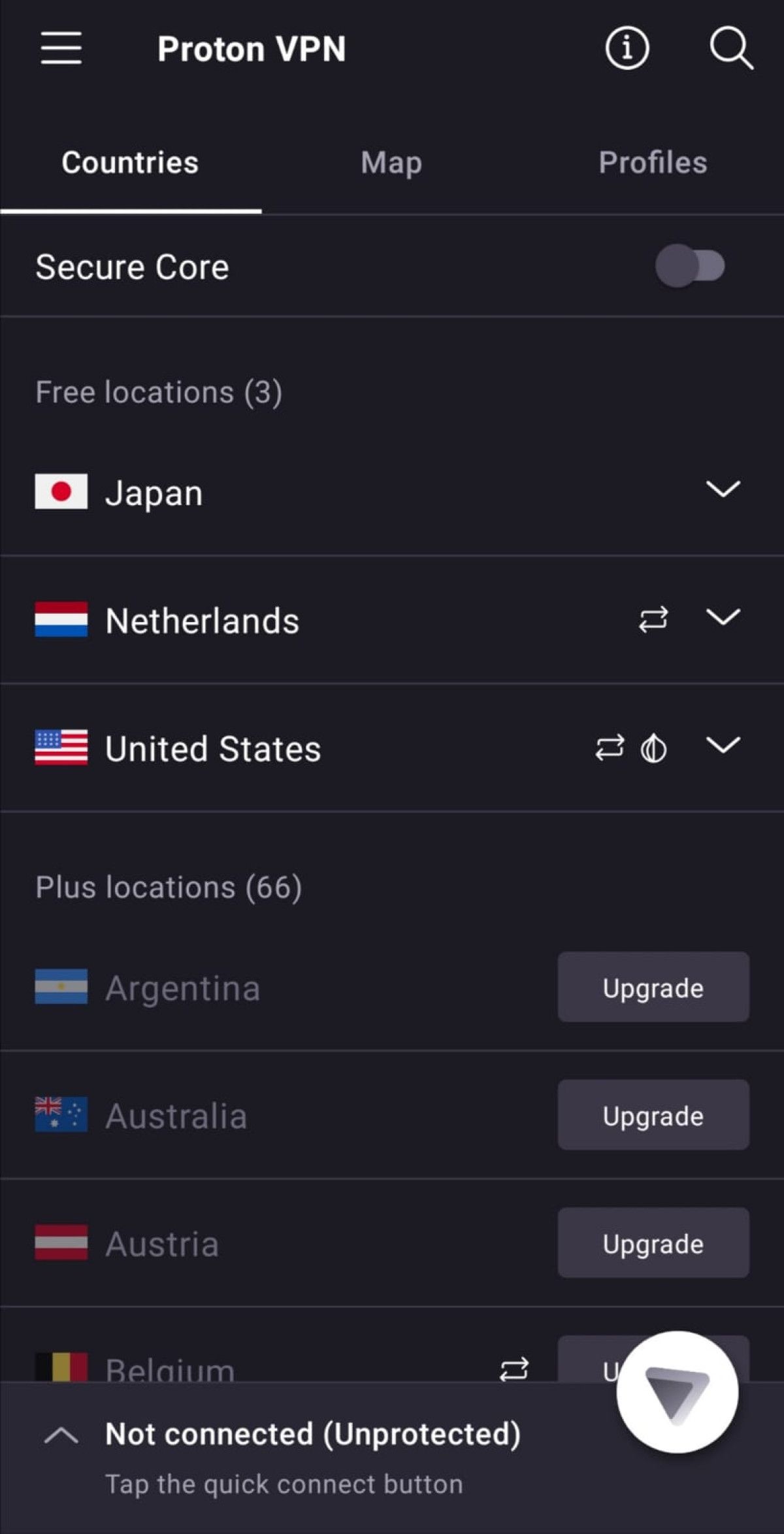 proton vpn on android