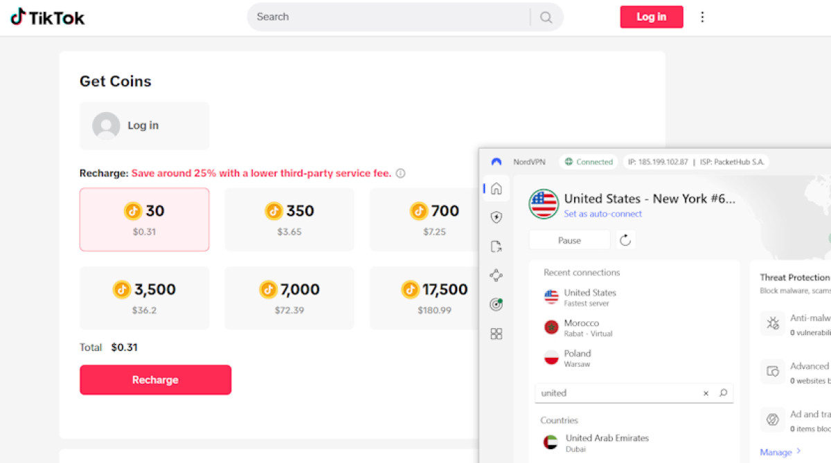 Buy TikTok coins 
