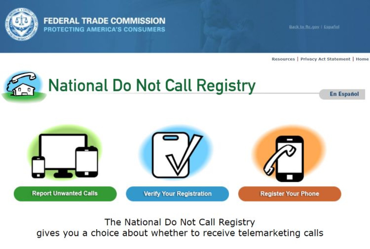 Register your phone on FTC Do Not Call registry