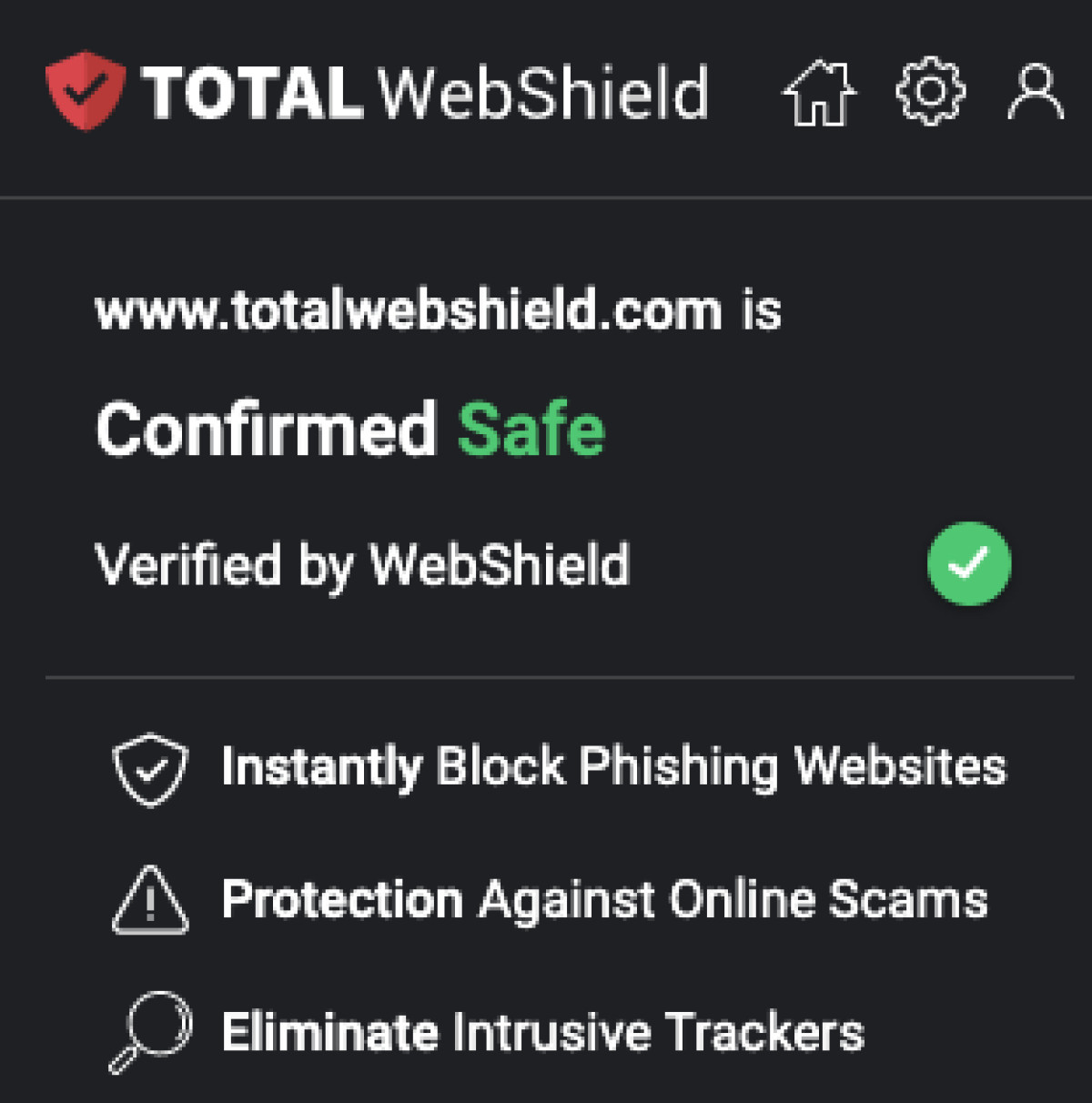 TotalAV webshield extension