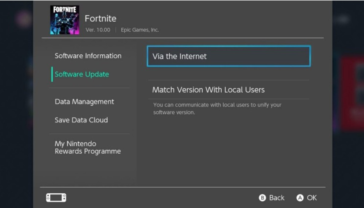 Updating Fortnite