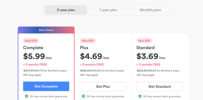 NordVPN pricing