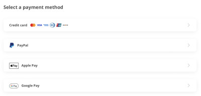 IPVanish payment methods