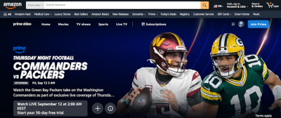 Amazon Prime Video NFL free trial