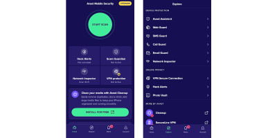 Avast antivirus iOS app