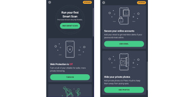 AVG antivirus iOS app
