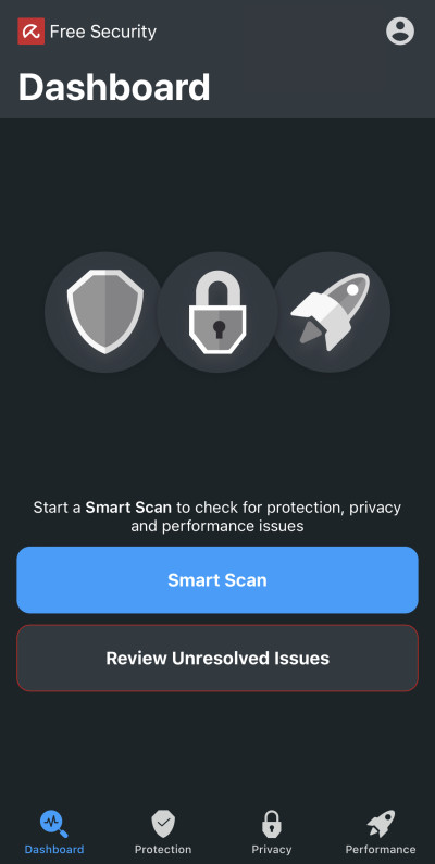 Avira mobile on iPhone