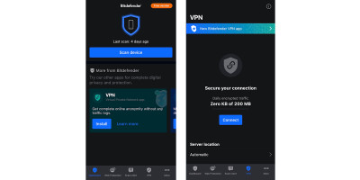 Bitdefender iOS app