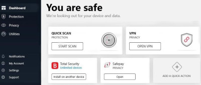 Bitdefender on Windows 11