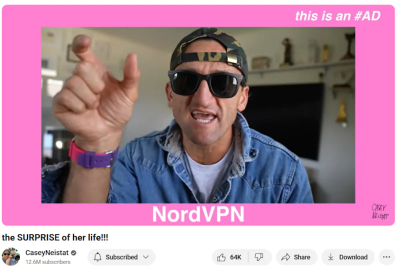 Casey Neistat Nordvpn rabatt code