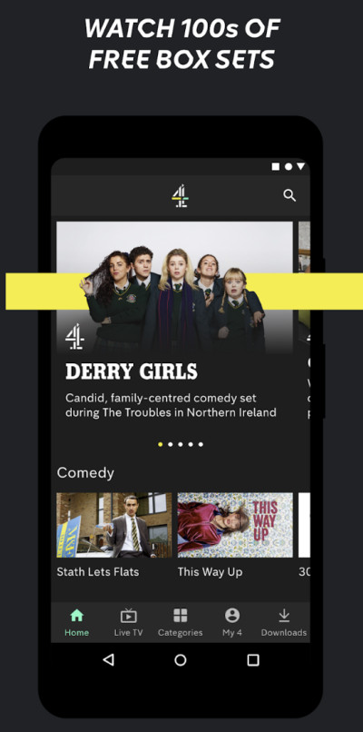 Channel 4 on the Android