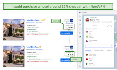 Get cheaper flights with NordVPN