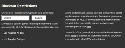 MLB blockouts online