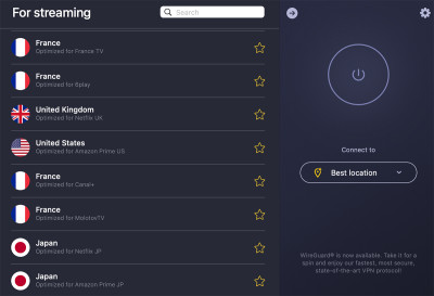 Cyberghost streaming optimized server for traveling