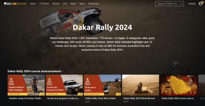 dakar rally on sbs on demand