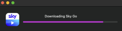 Sky go on macOS