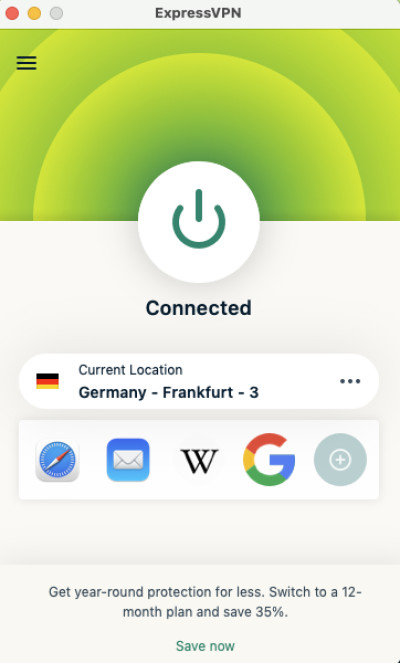 ExpressVPN on macOS