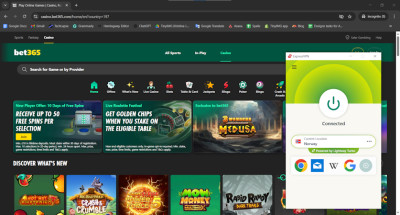 Unblocked bet365 with ExpressVPN