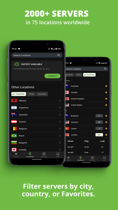 IPVanish VPN on Android