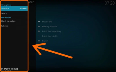 kodi addon update