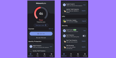 Malwarebytes Android interface