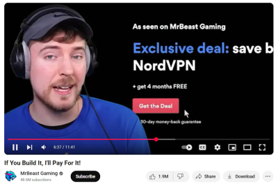 Mr Beast Nordvpn rabatt code
