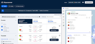 Flight prices in Mexico