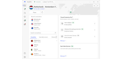 nordvpn connected to netherlands