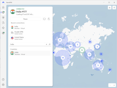 NordVPN Indian servers