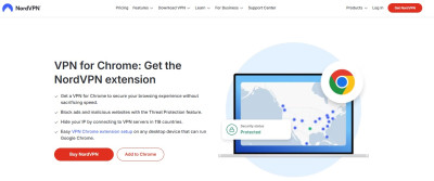 NordVPN Chrome extension