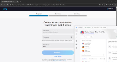 Sling TV with NordVPN
