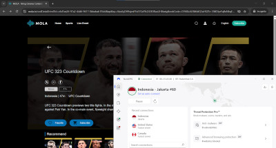 Mola tv unblocked with NordVPN