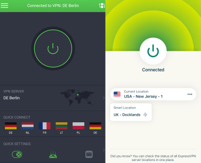 expressvpn pia mobile app