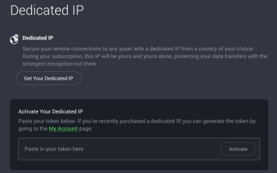 PIA dedicated servers