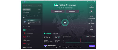 Proton VPN desktop application