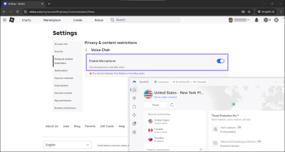 Roblox age verification bypassed with a VPN