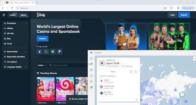 Using VPN to access stake