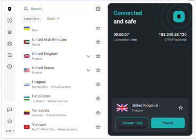 Surfshark Chrome extension