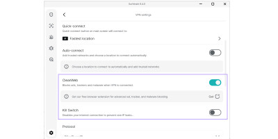 Surfshark security features