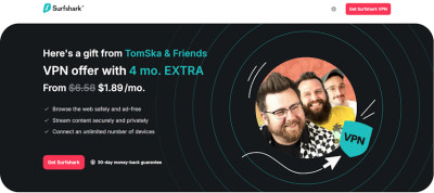 TomSka Surfshark code