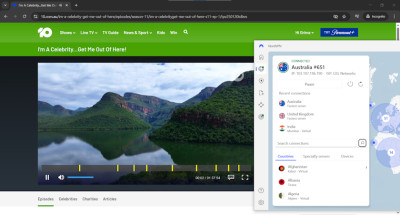 Streaming ‘I’m a Celebrity' with NordVPN